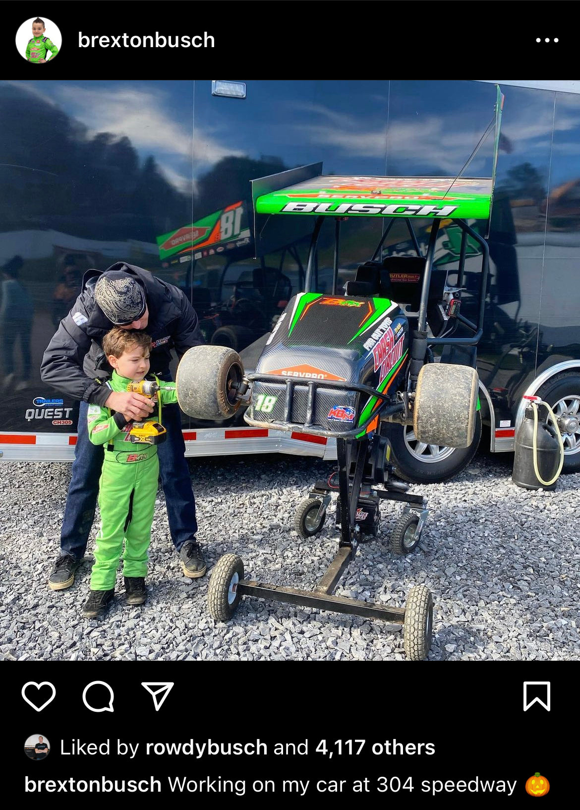 Avenger Electric Race Kart Lift